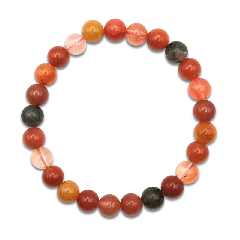 Mixed Rutilated Bracelet